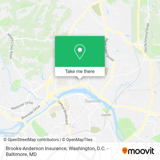 Brooks-Anderson Insurance map