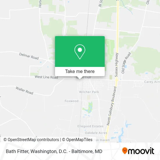 Bath Fitter map