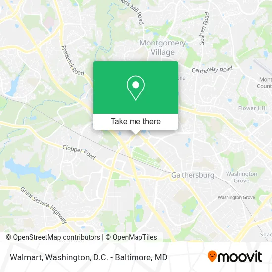 Walmart map