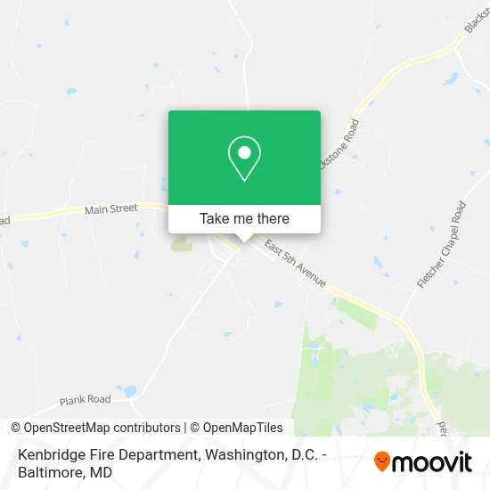 Kenbridge Fire Department map