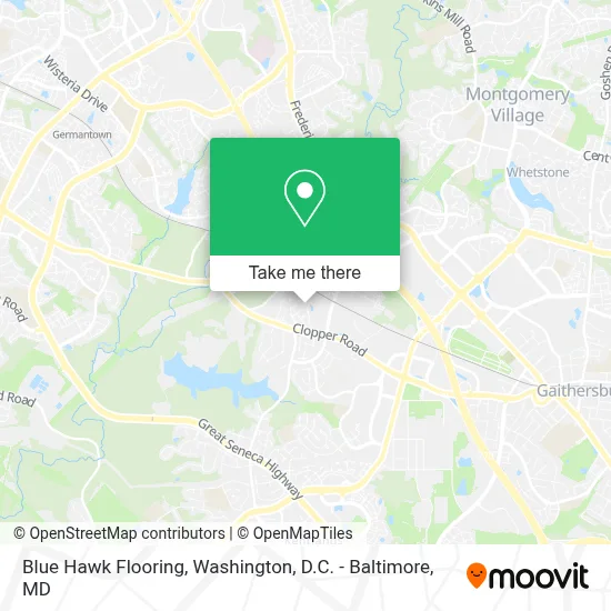 Blue Hawk Flooring map