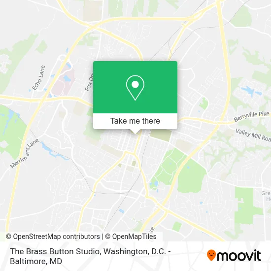 The Brass Button Studio map