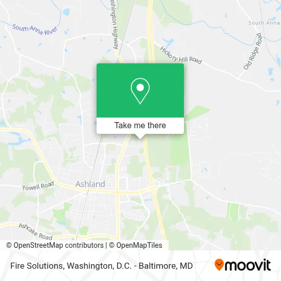Fire Solutions map
