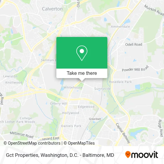 Gct Properties map