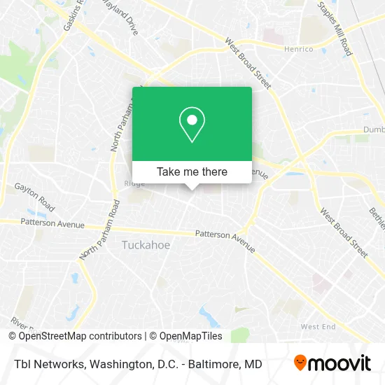 Tbl Networks map