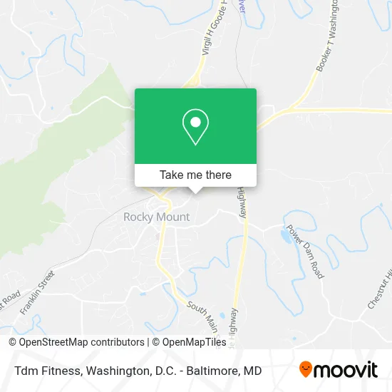 Tdm Fitness map