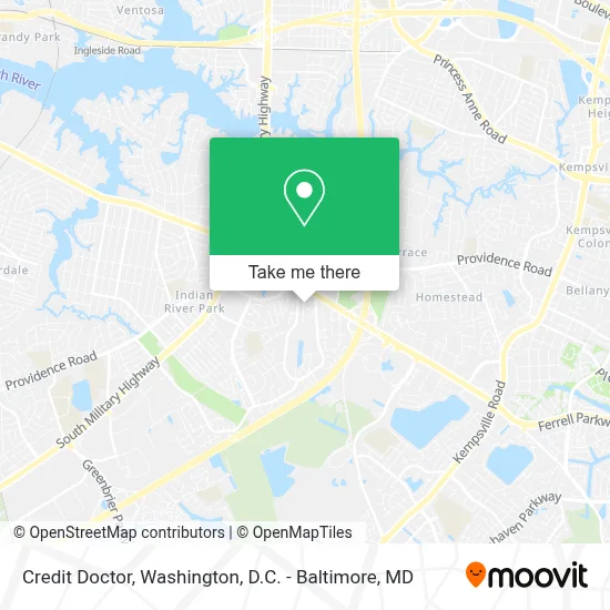 Credit Doctor map