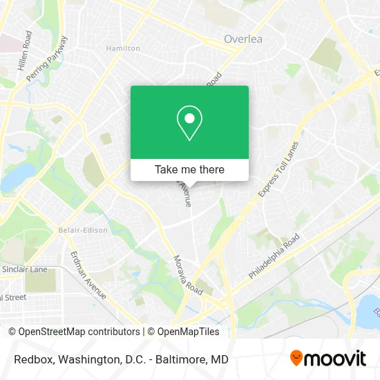 Redbox map