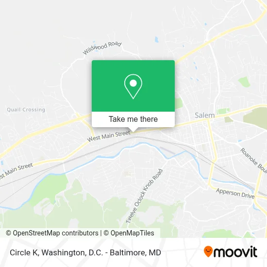 Circle K map