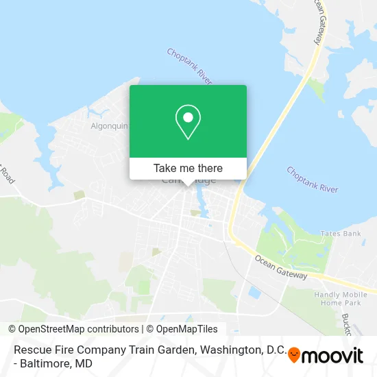 Rescue Fire Company Train Garden map