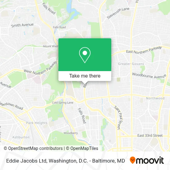 Eddie Jacobs Ltd map