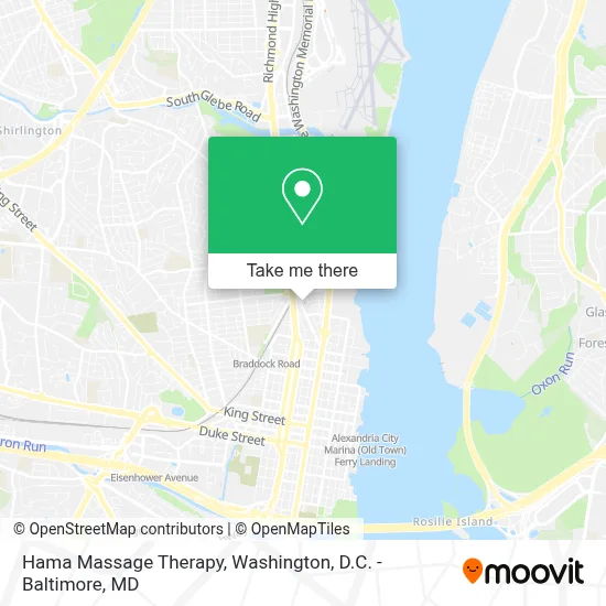 Hama Massage Therapy map