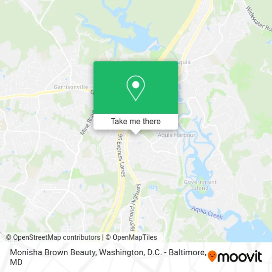 Monisha Brown Beauty map