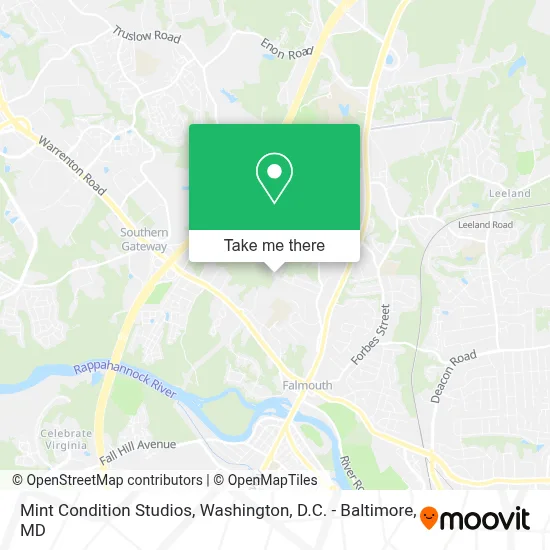 Mint Condition Studios map