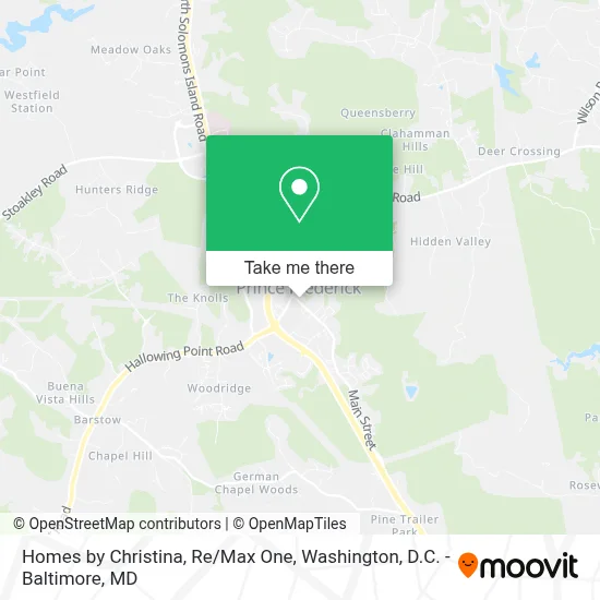 Homes by Christina, Re/Max One map