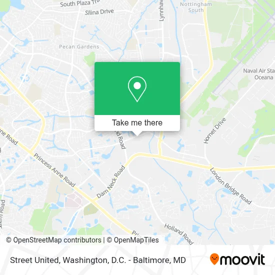 Street United map