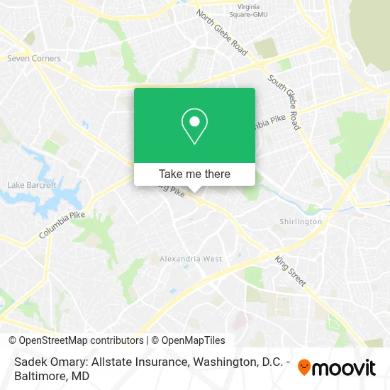 Sadek Omary: Allstate Insurance map