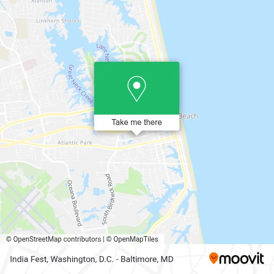 India Fest map