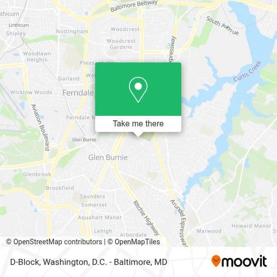 D-Block map