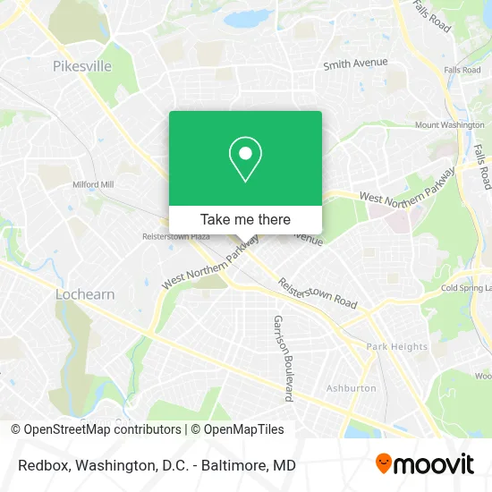 Redbox map