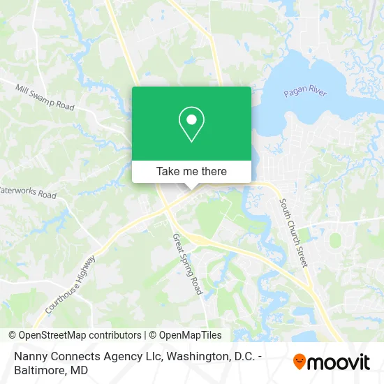 Nanny Connects Agency Llc map