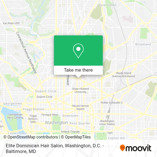 Elite Dominican Hair Salon map
