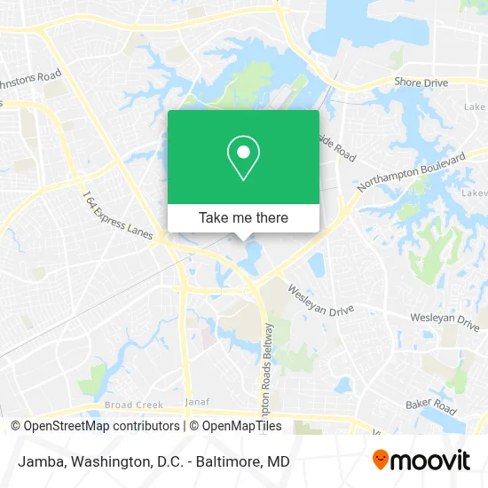 Jamba map