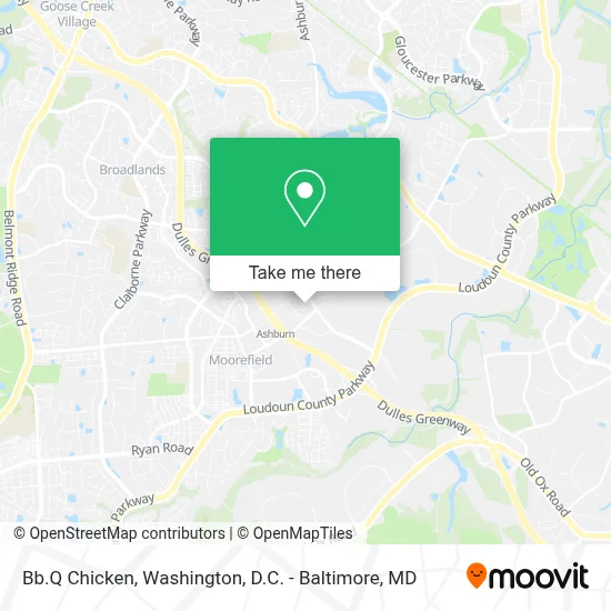 Bb.Q Chicken map