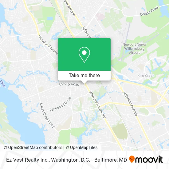 Ez-Vest Realty Inc. map