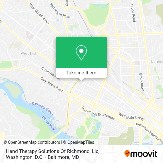 Hand Therapy Solutions Of Richmond, Llc map