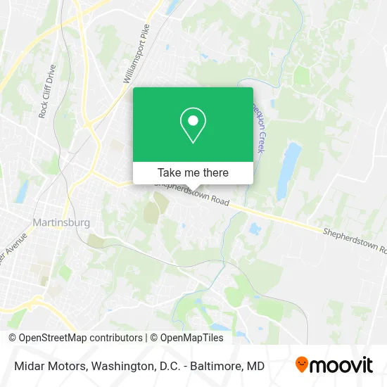 Midar Motors map