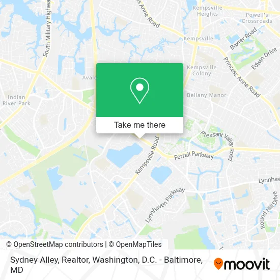 Sydney Alley, Realtor map