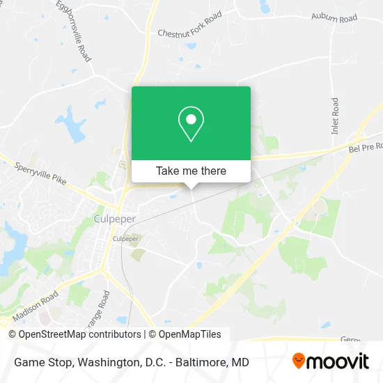 Game Stop map
