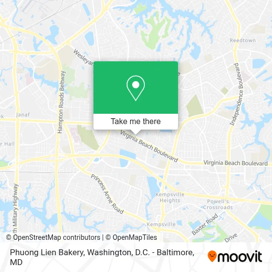 Phuong Lien Bakery map