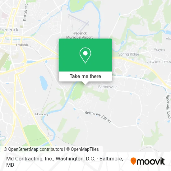 Md Contracting, Inc. map