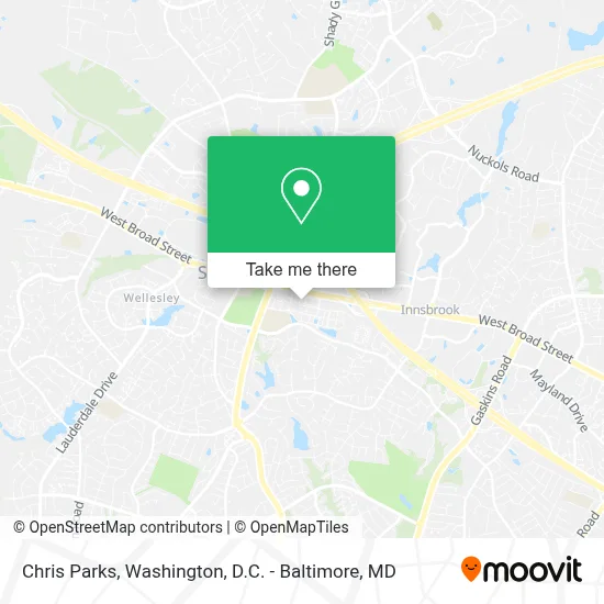 Chris Parks map