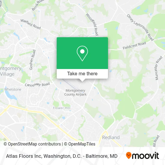 Atlas Floors Inc map