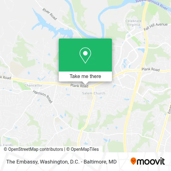 The Embassy map