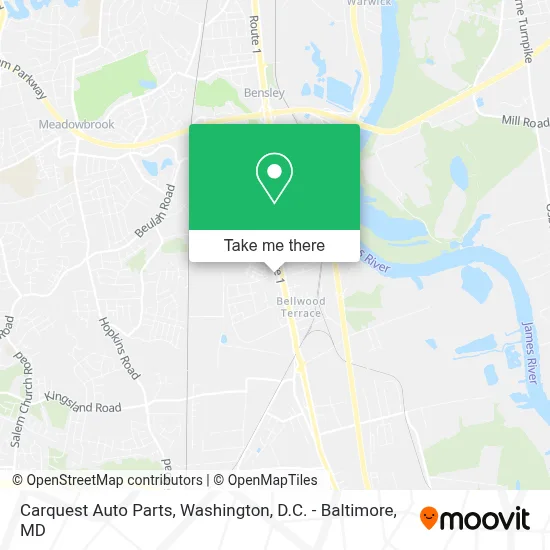 Carquest Auto Parts map
