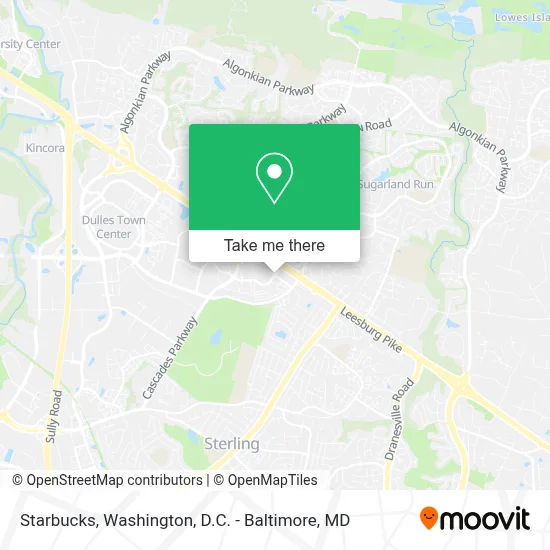Starbucks map