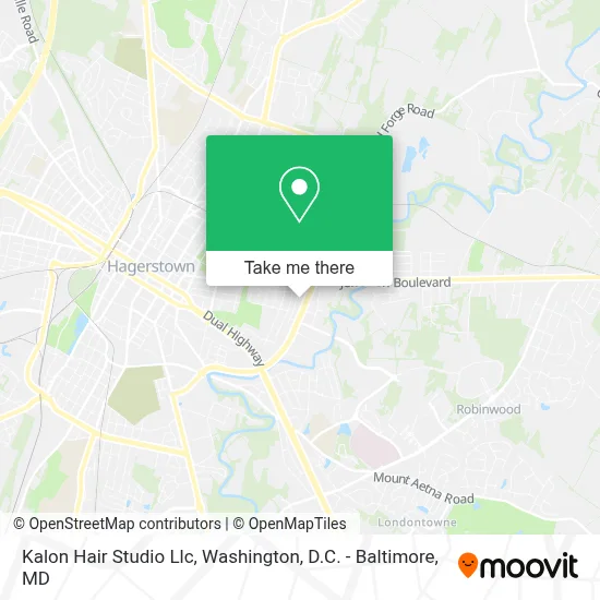 Kalon Hair Studio Llc map