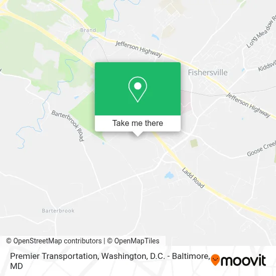 Premier Transportation map