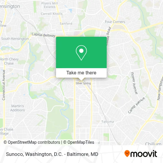 Sunoco map