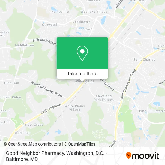 Good Neighbor Pharmacy map