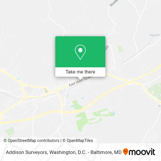 Addison Surveyors map