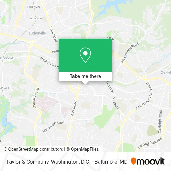 Taylor & Company map