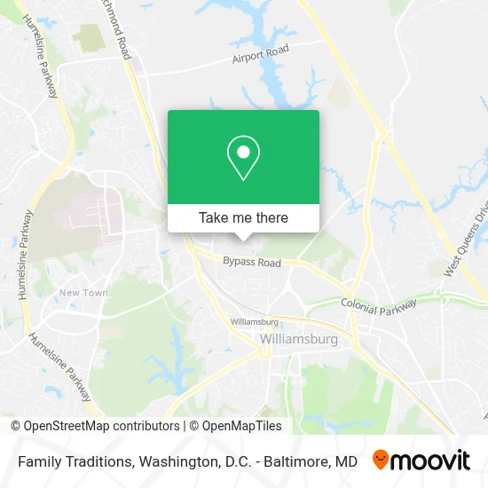 Family Traditions map