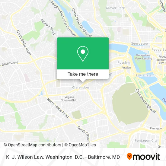K. J. Wilson Law map