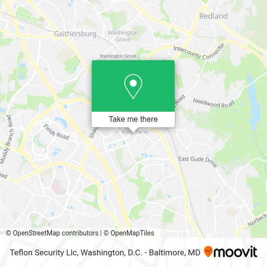 Teflon Security Llc map