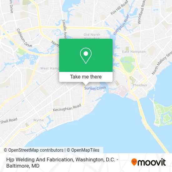 Hjp Welding And Fabrication map